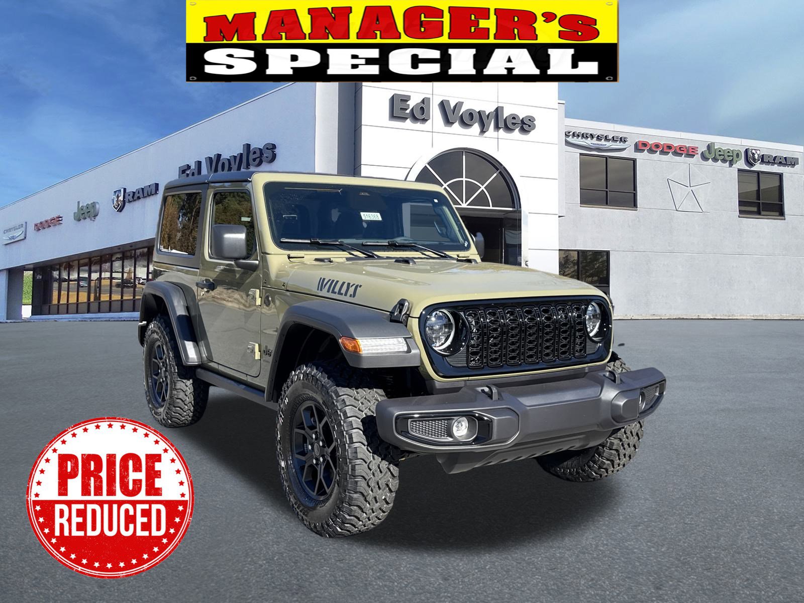 New 2026 Jeep Wrangler Willys image 1