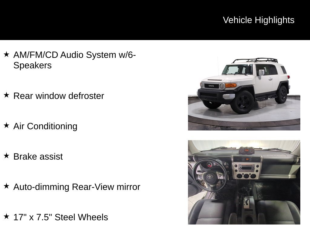 Used 2013 Toyota FJ Cruiser 4WD image 6