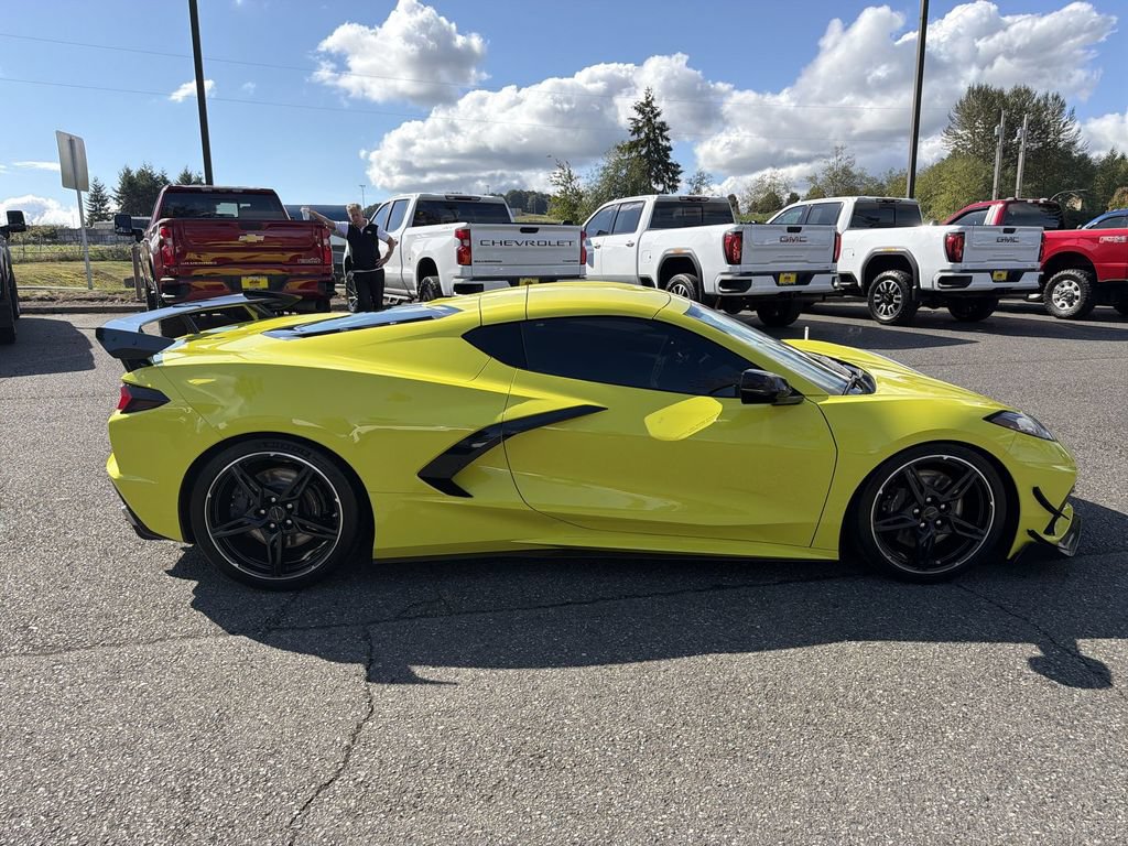 Certified 2022 Chevrolet Corvette Stingray Premium Cpe w/ Z51 Performance Package RWD image 3
