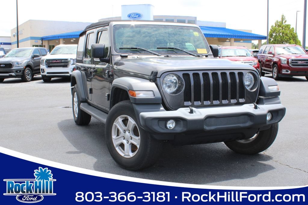Used 2019 Jeep Wrangler Unlimited Sport S AWD/4WD image 1