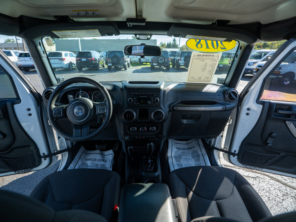 Used 2018 Jeep Wrangler Unlimited Sport w/ LED Lighting Group AWD/4WD image 21
