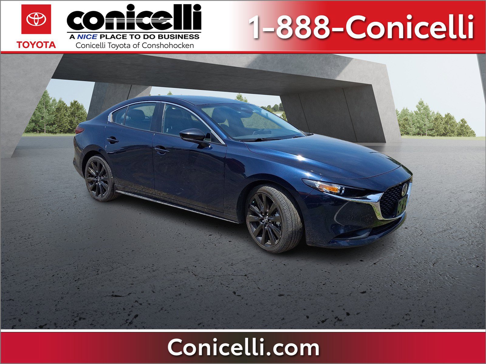 Used 2024 MAZDA MAZDA3 s FWD image 1