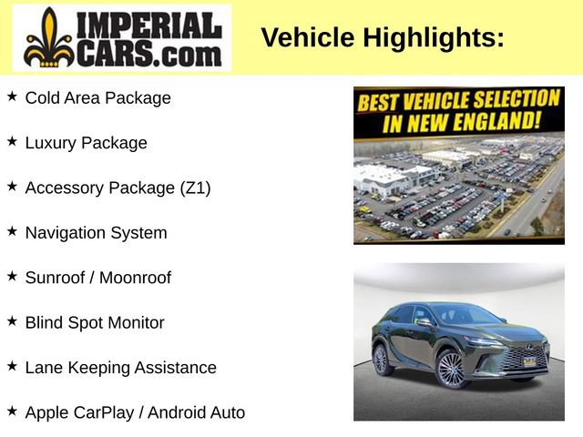 Used 2023 Lexus RX 350 AWD w/ Accessory Package (Z1) image 8