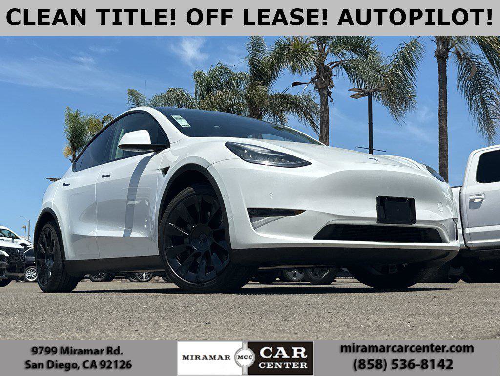 Used 2021 Tesla Model Y Long Range AWD/4WD image 1