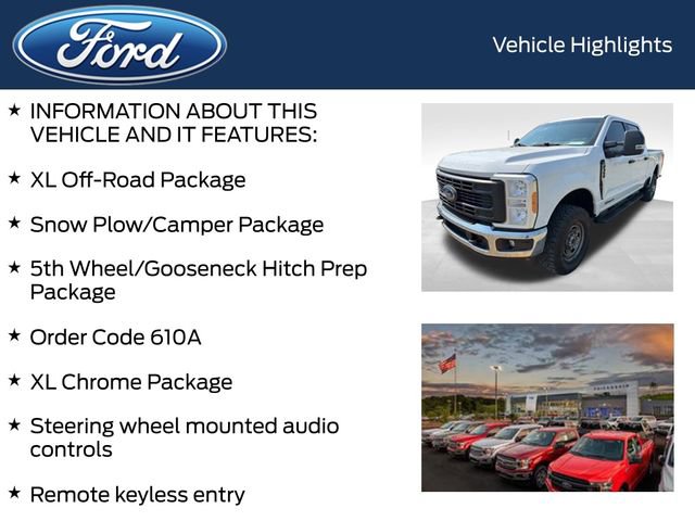 Used 2023 Ford F350 XL w/ XL Off-Road Package AWD/4WD image 4