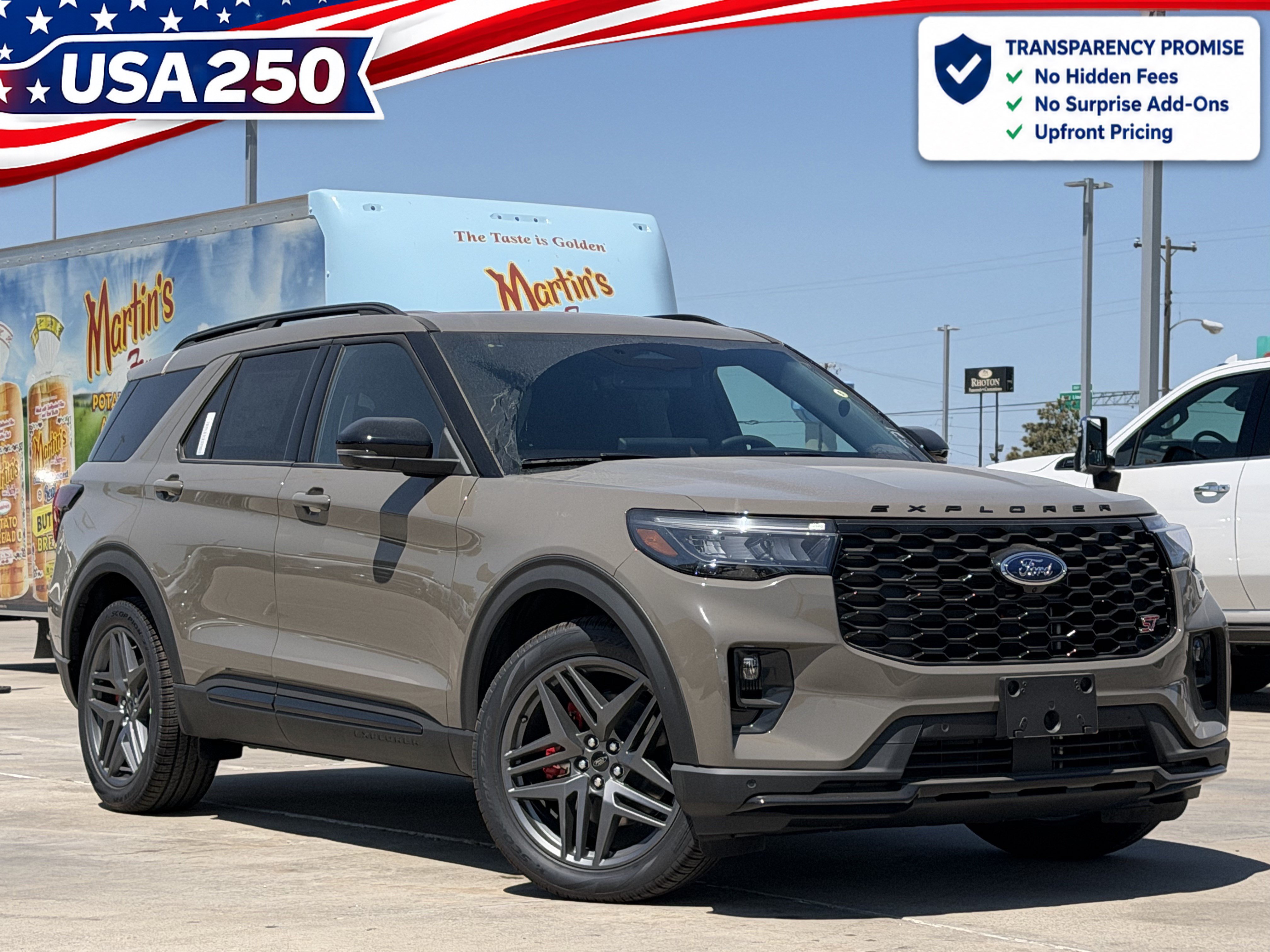 New 2026 Ford Explorer ST w/ Sun And Sound Package AWD/4WD image 2