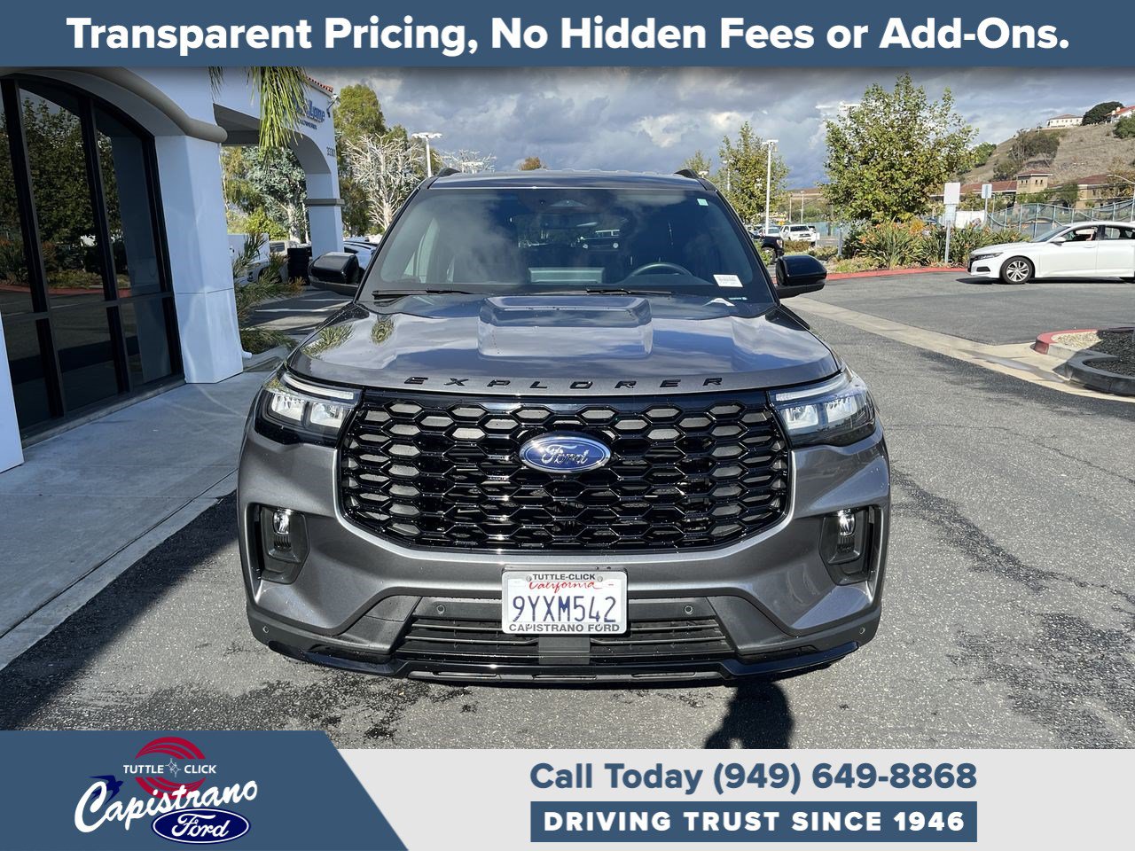 Used 2026 Ford Explorer ST-Line w/ ST-Line Street Pack RWD image 8