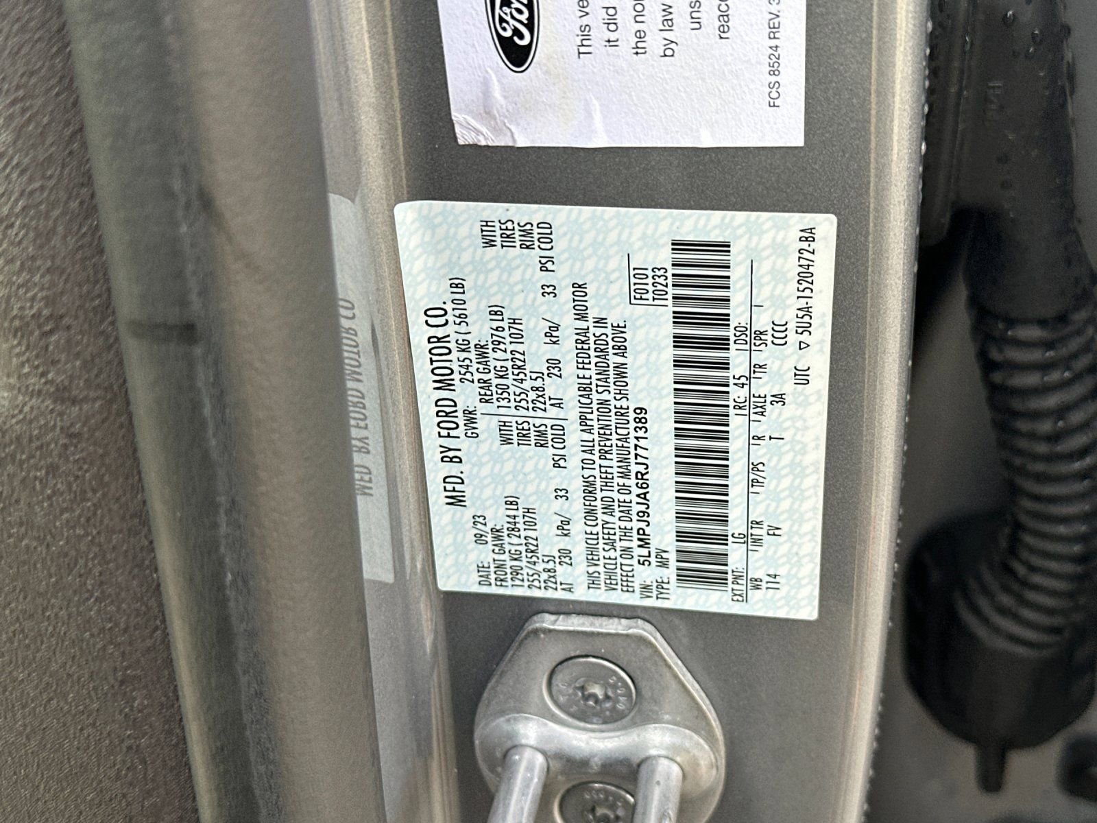 Used 2024 Lincoln Nautilus Black Label w/ Jet Appearance Package (87T) image 37