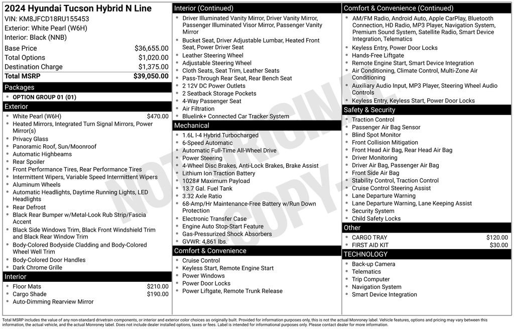 Used 2024 Hyundai Tucson N Line image 27
