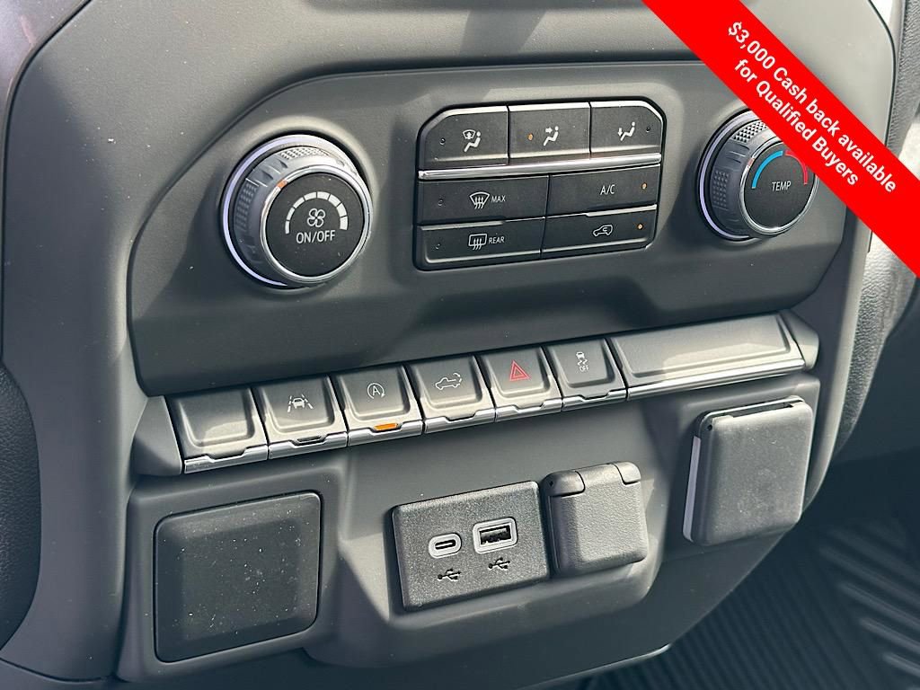 New 2025 Chevrolet Silverado 1500 Custom w/ Turbomax Blackout Package image 23
