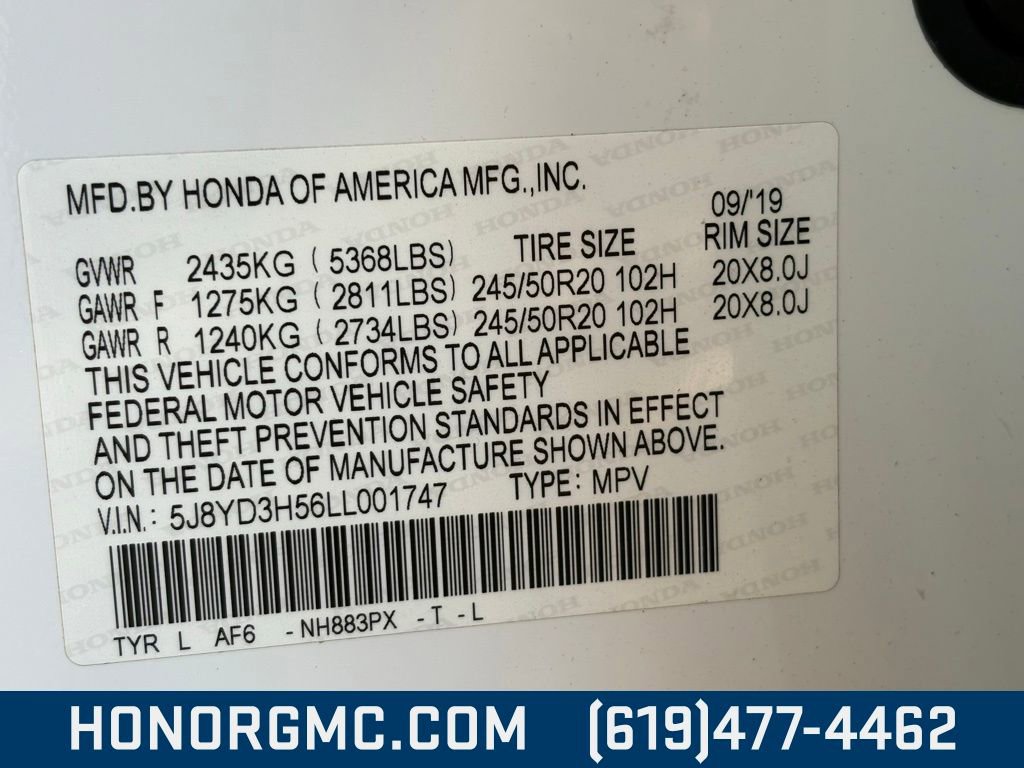 Used 2020 Acura MDX FWD w/ Technology Package image 35