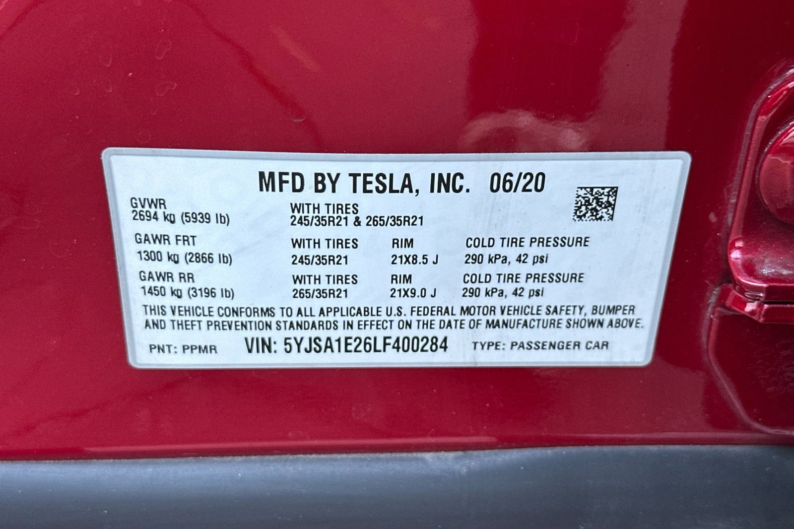 Used 2020 Tesla Model S Long Range Plus image 35