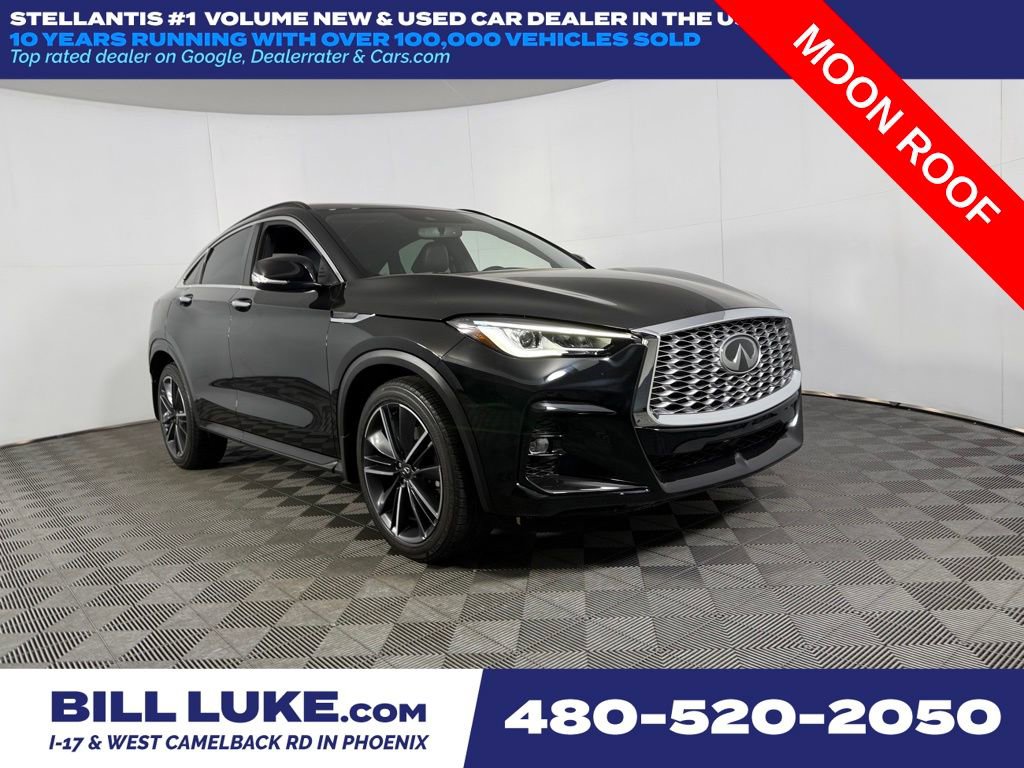Used 2023 INFINITI QX55 Luxe w/ Cargo Package image 1