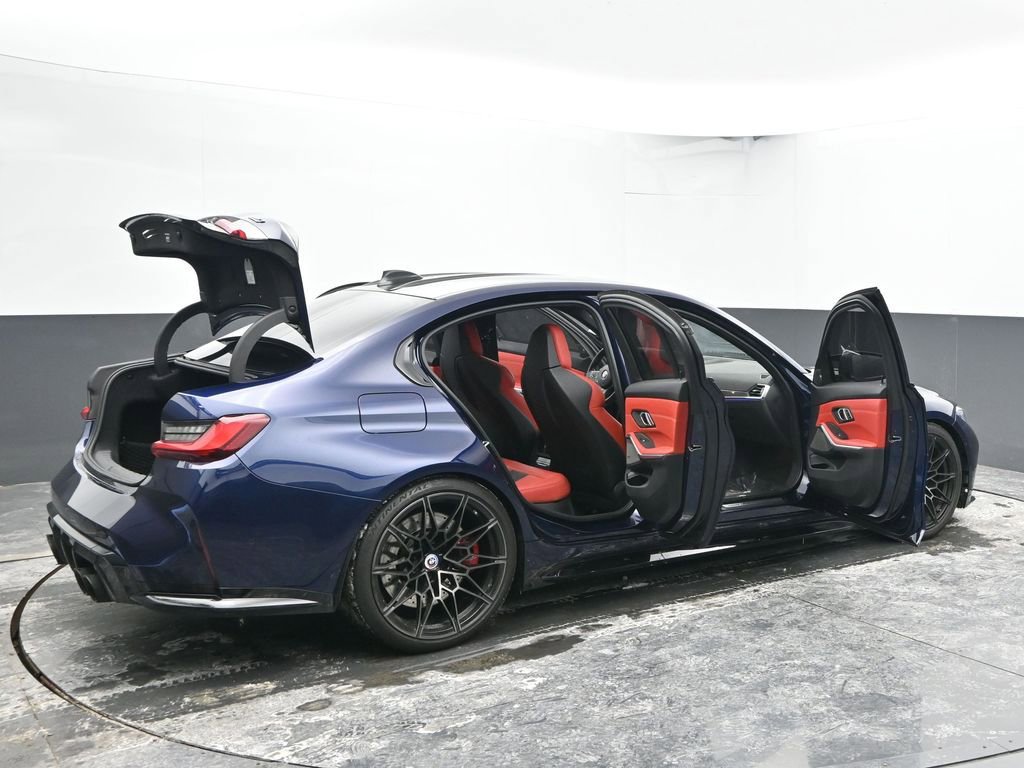 Used 2022 BMW M3 Competition w/ M Carbon Exterior Package AWD/4WD image 65