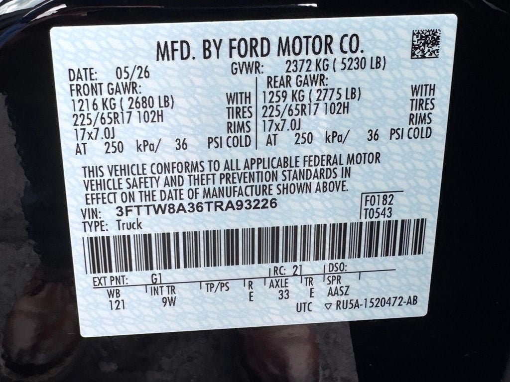 New 2026 Ford Maverick XL FWD image 40