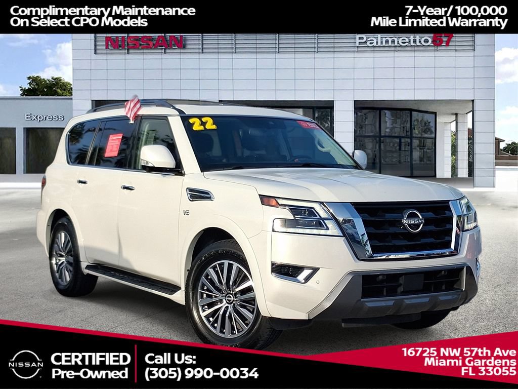Certified 2022 Nissan Armada SL