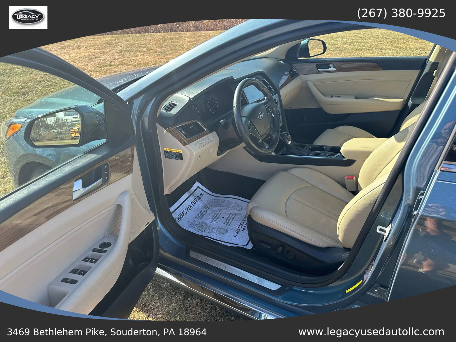 Used 2015 Hyundai Sonata Limited w/ Option Group 06 image 10