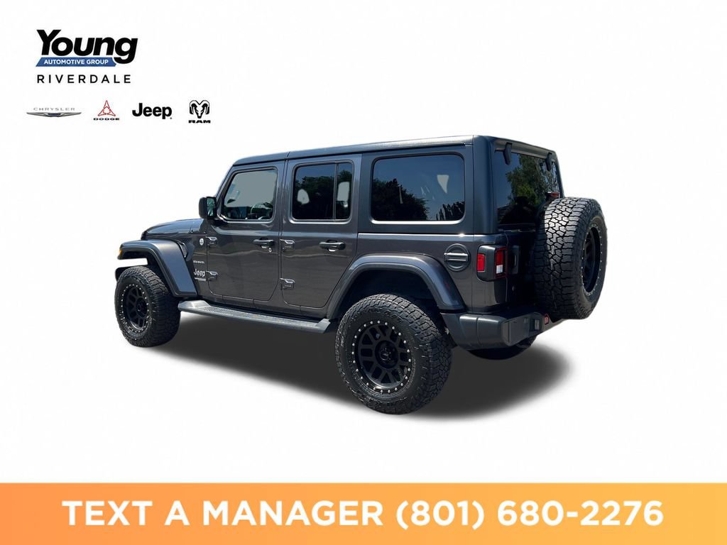 Used 2019 Jeep Wrangler Unlimited Sahara AWD/4WD image 3