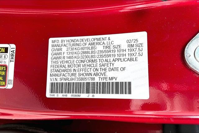 Certified 2025 Honda Odyssey Sport-L image 19