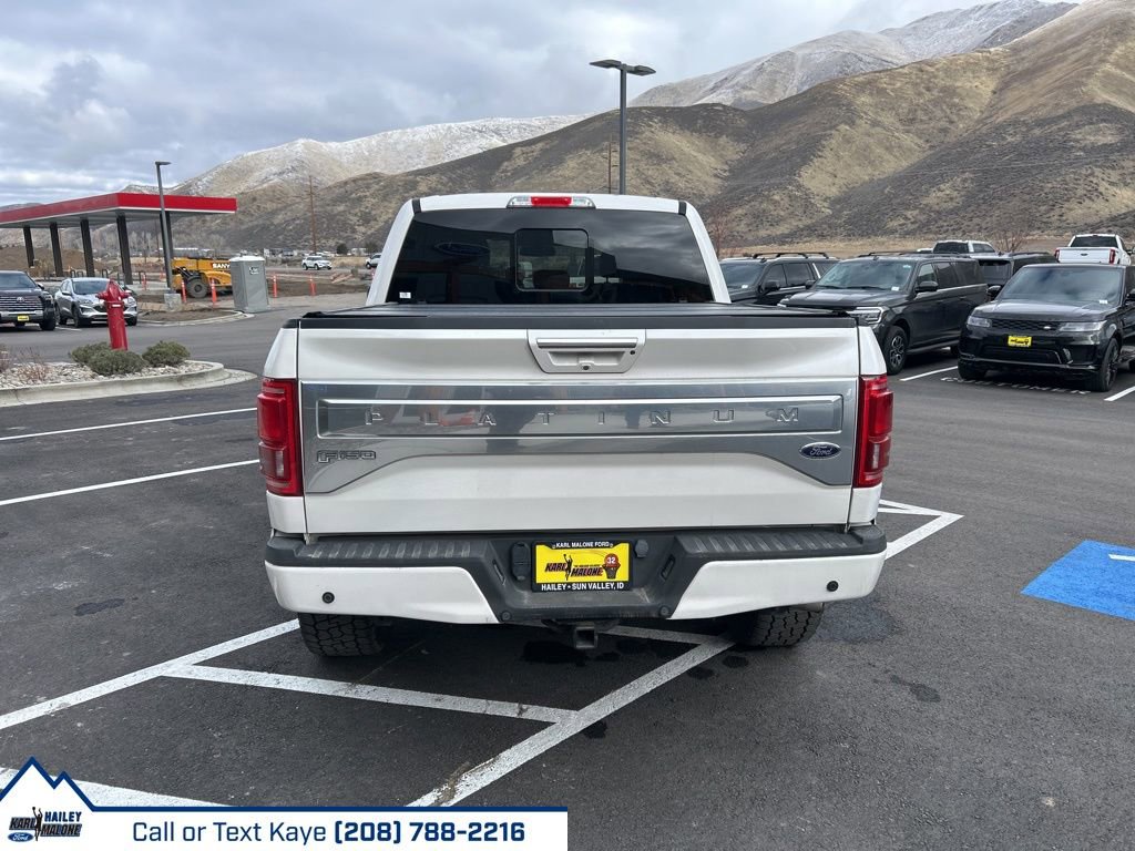 Used 2015 Ford F150 Platinum w/ Technology Package image 6