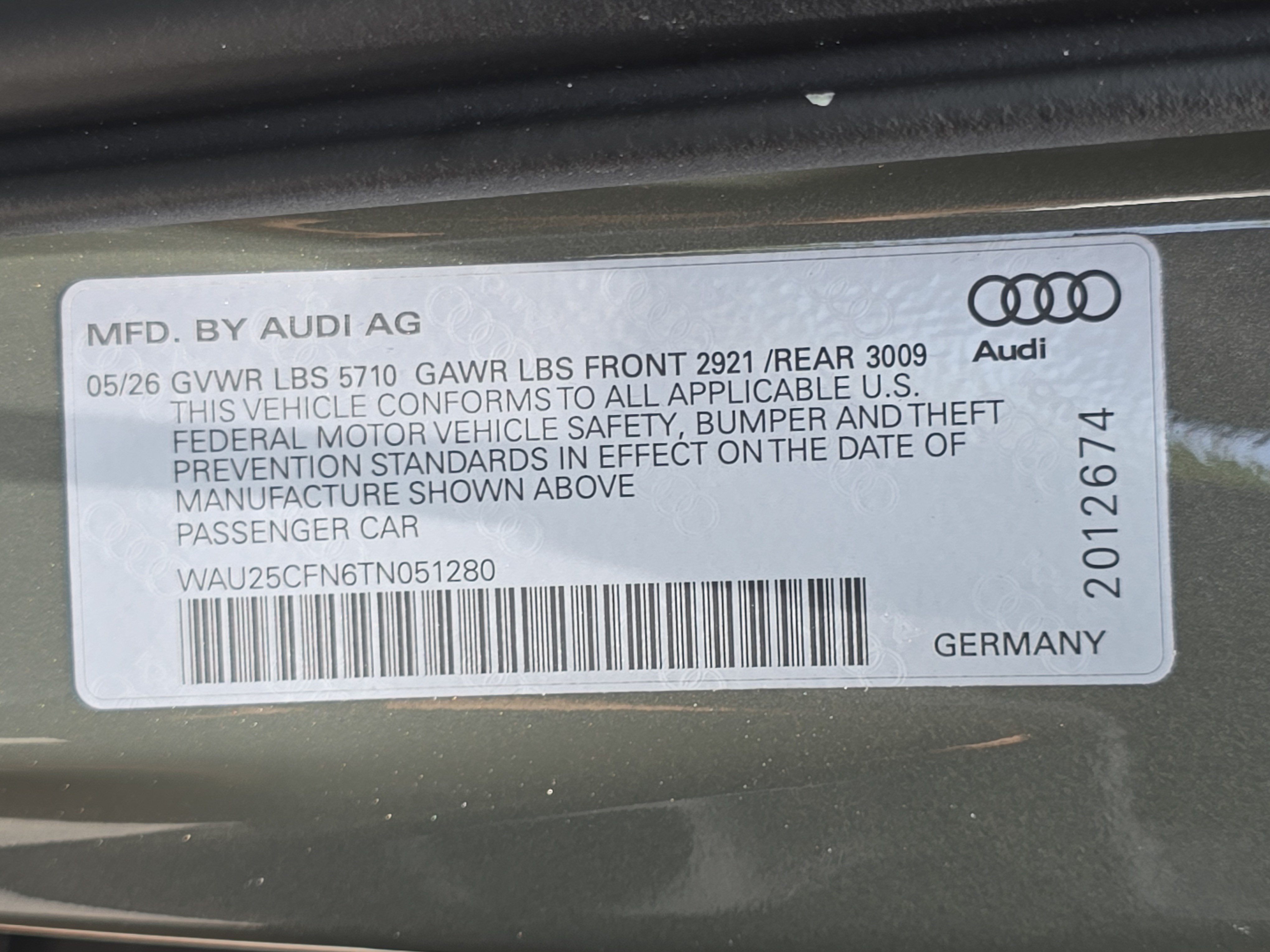 New 2026 Audi A6 Premium Plus AWD/4WD image 35
