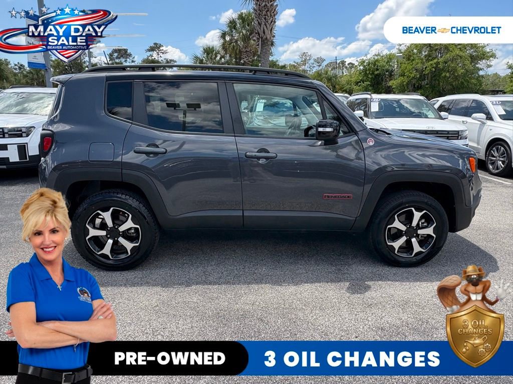 Used 2022 Jeep Renegade Trailhawk w/ Trailer Tow Group AWD/4WD image 8