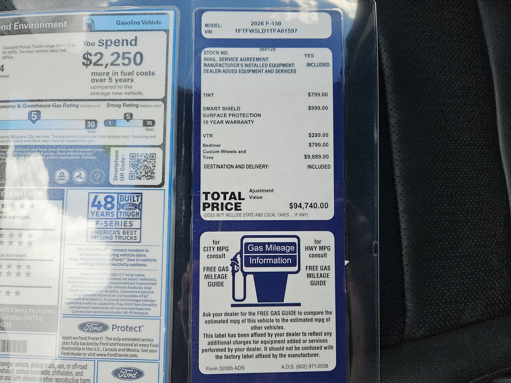 New 2026 Ford F150 Lariat w/ Equipment Group 502A High AWD/4WD image 27