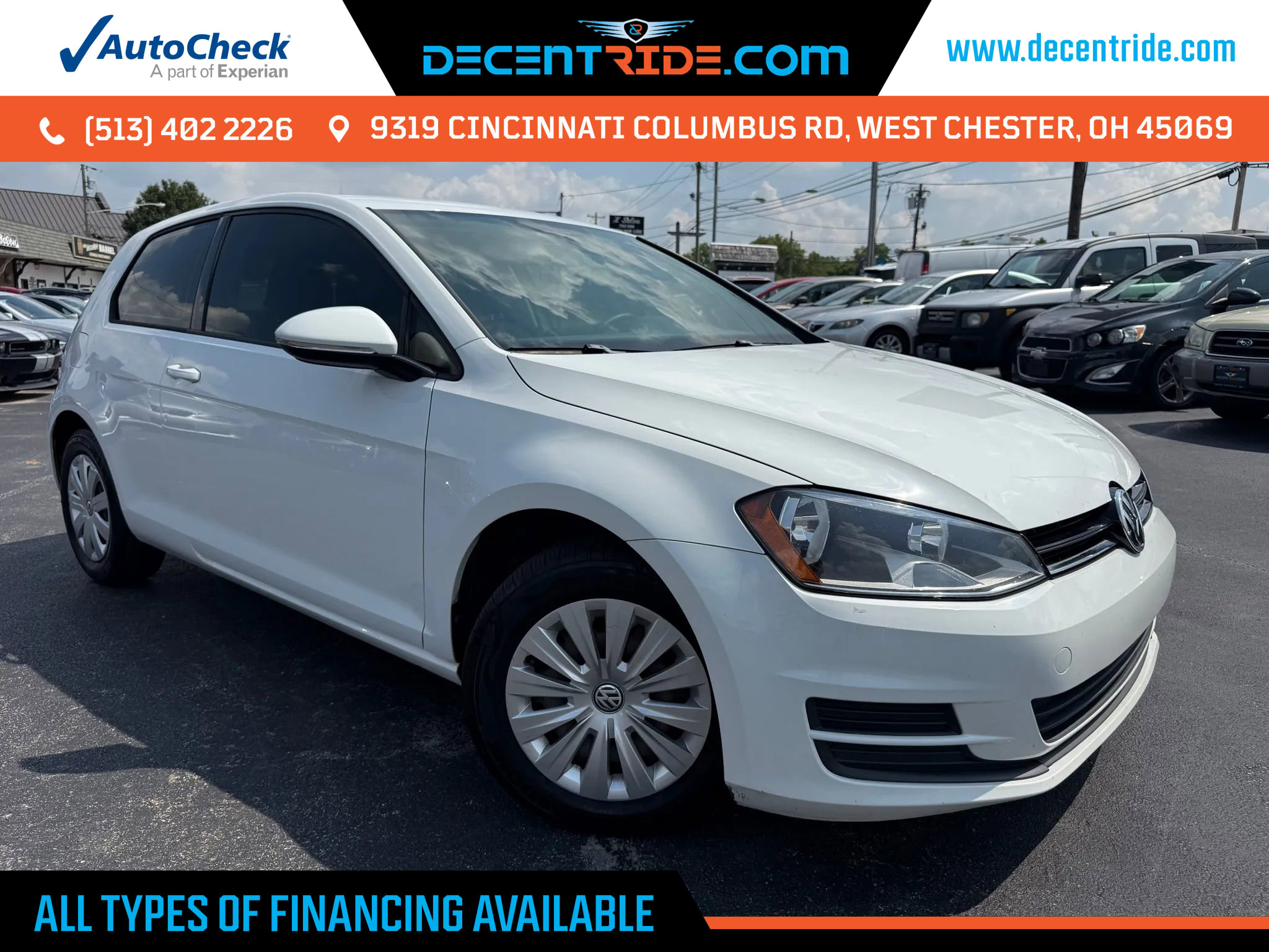 Used 2015 Volkswagen Golf S image 1