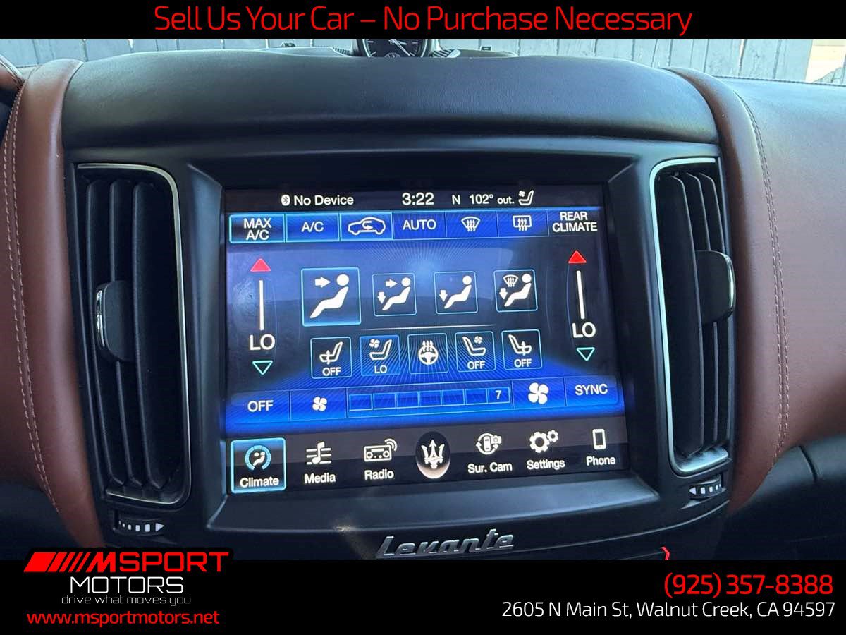Used 2018 Maserati Levante S GranLusso AWD/4WD image 26