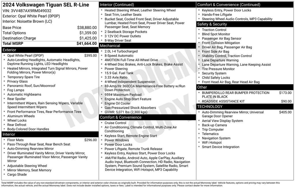 Used 2024 Volkswagen Tiguan SEL R-Line image 11