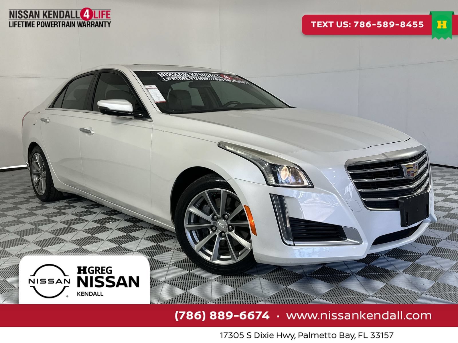 Used 2019 Cadillac CTS Sedan w/ Seating Package RWD image 1
