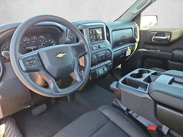 New 2026 Chevrolet Silverado 1500 Custom w/ Turbomax Blackout Package RWD image 3