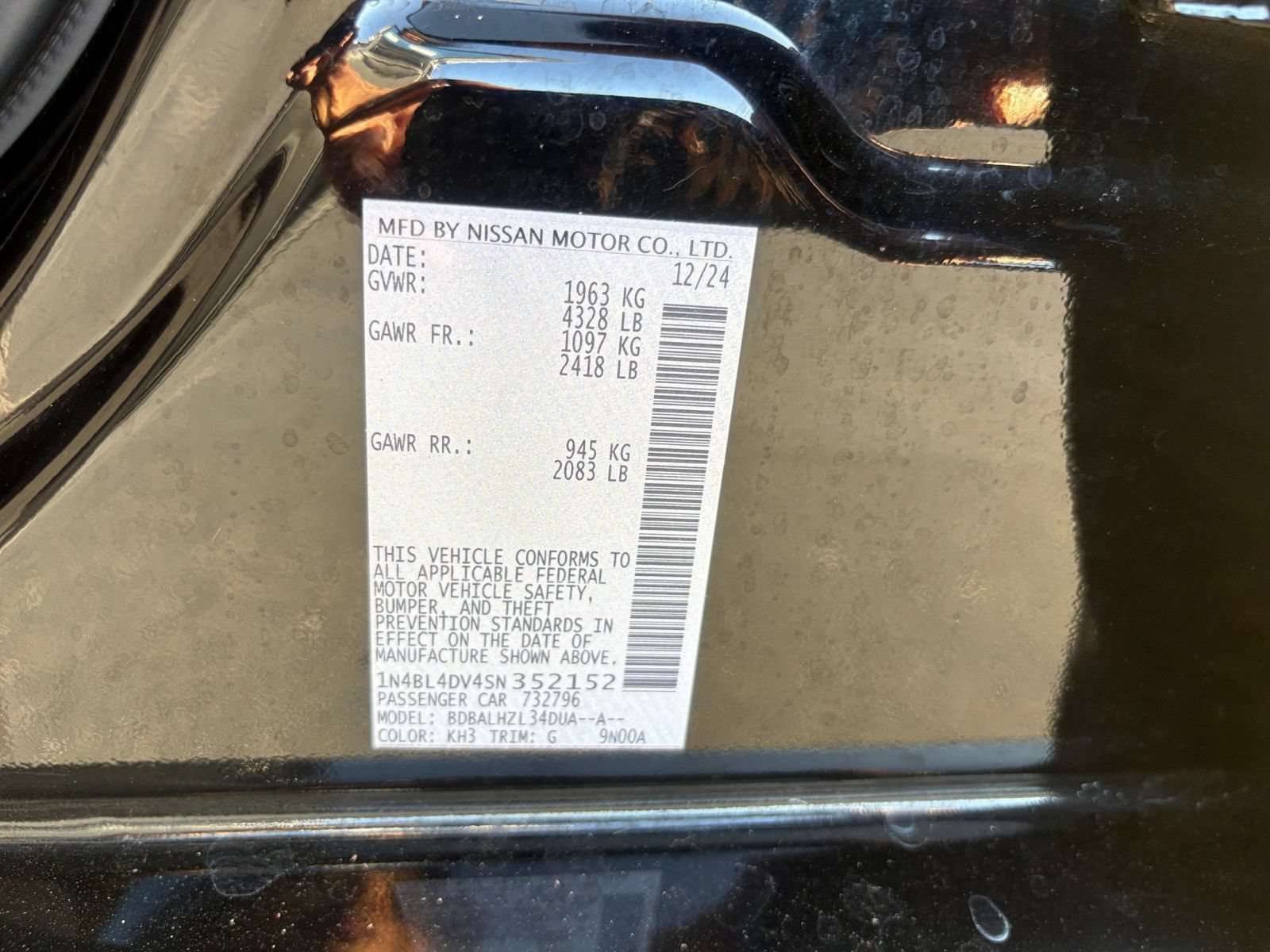 Used 2025 Nissan Altima 2.5 SV FWD image 29