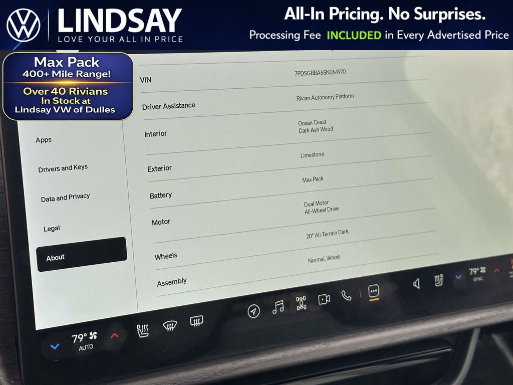 Used 2025 Rivian R1S Adventure AWD/4WD image 26