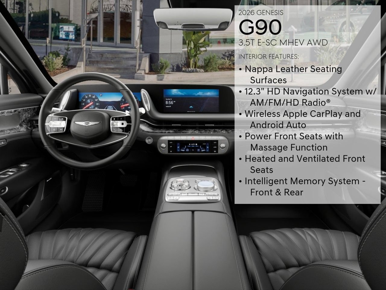 New 2026 Genesis G90 3.5T AWD/4WD image 21