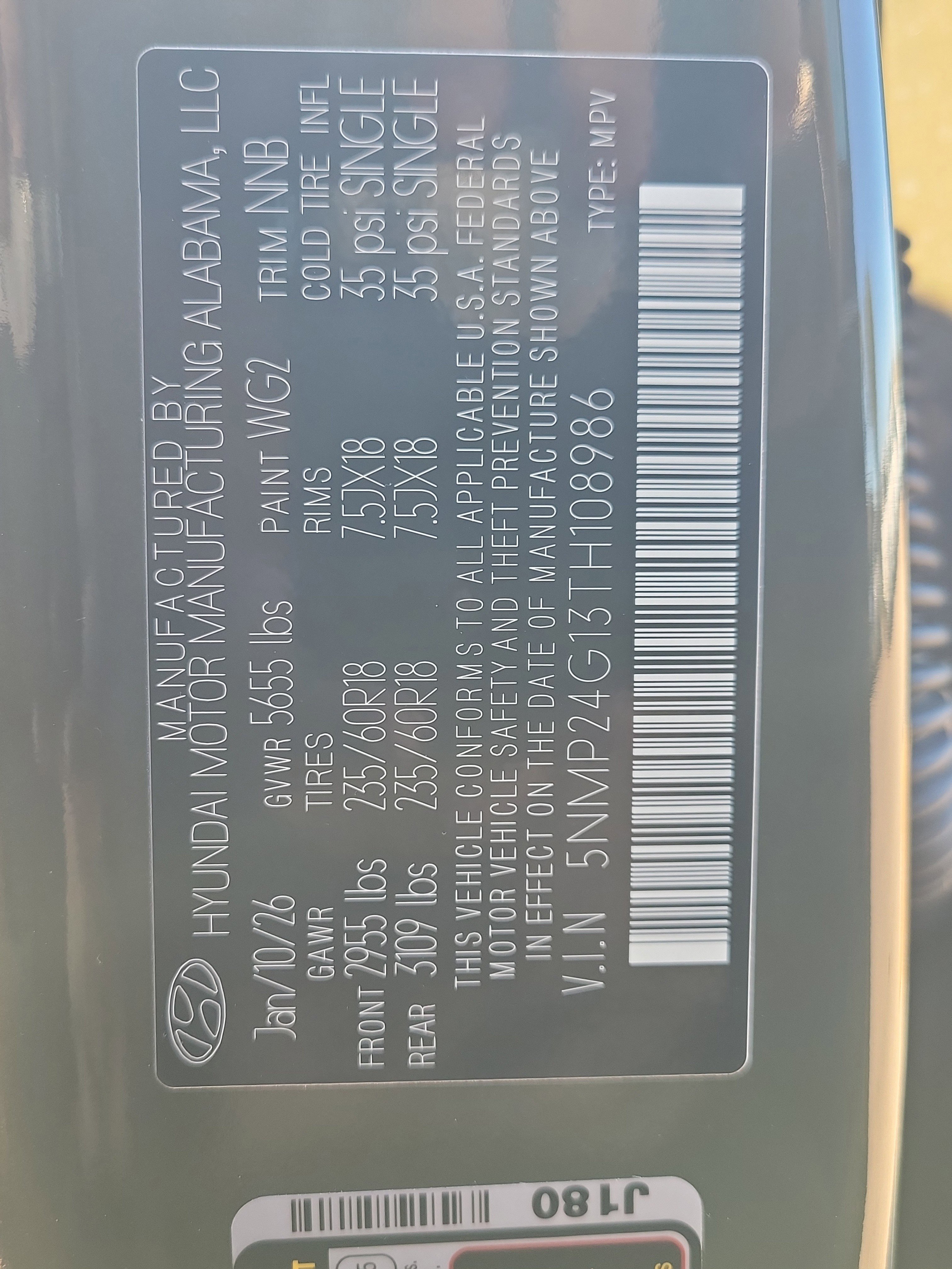 New 2026 Hyundai Santa Fe SEL image 35