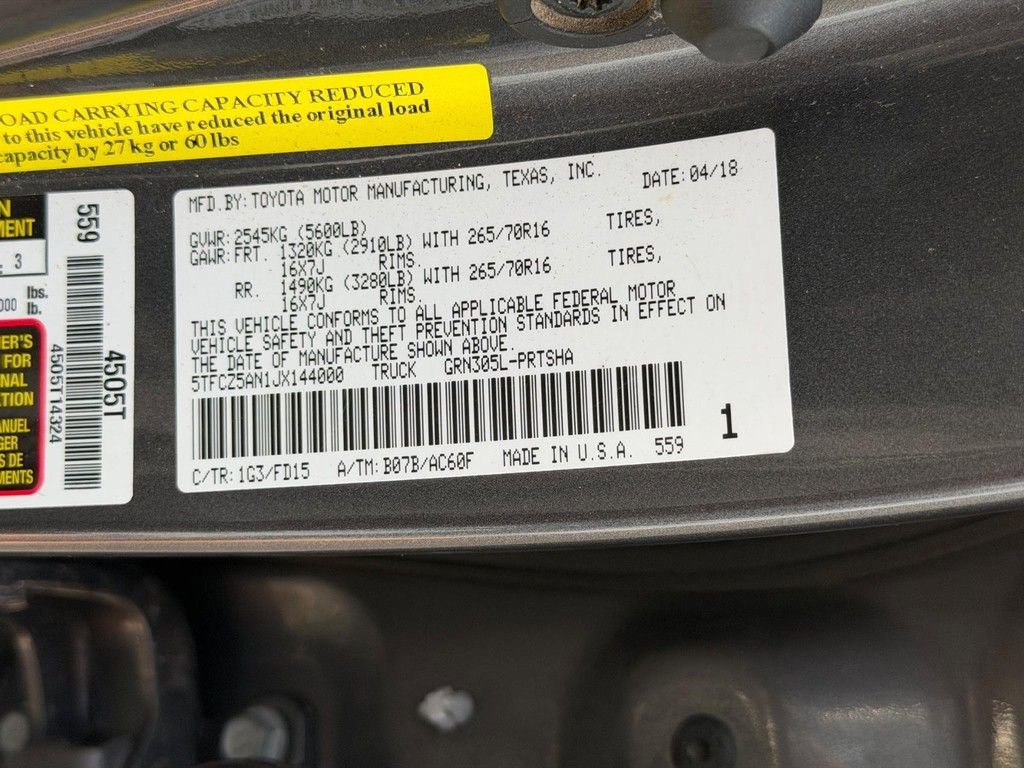 Used 2018 Toyota Tacoma TRD Off-Road image 22