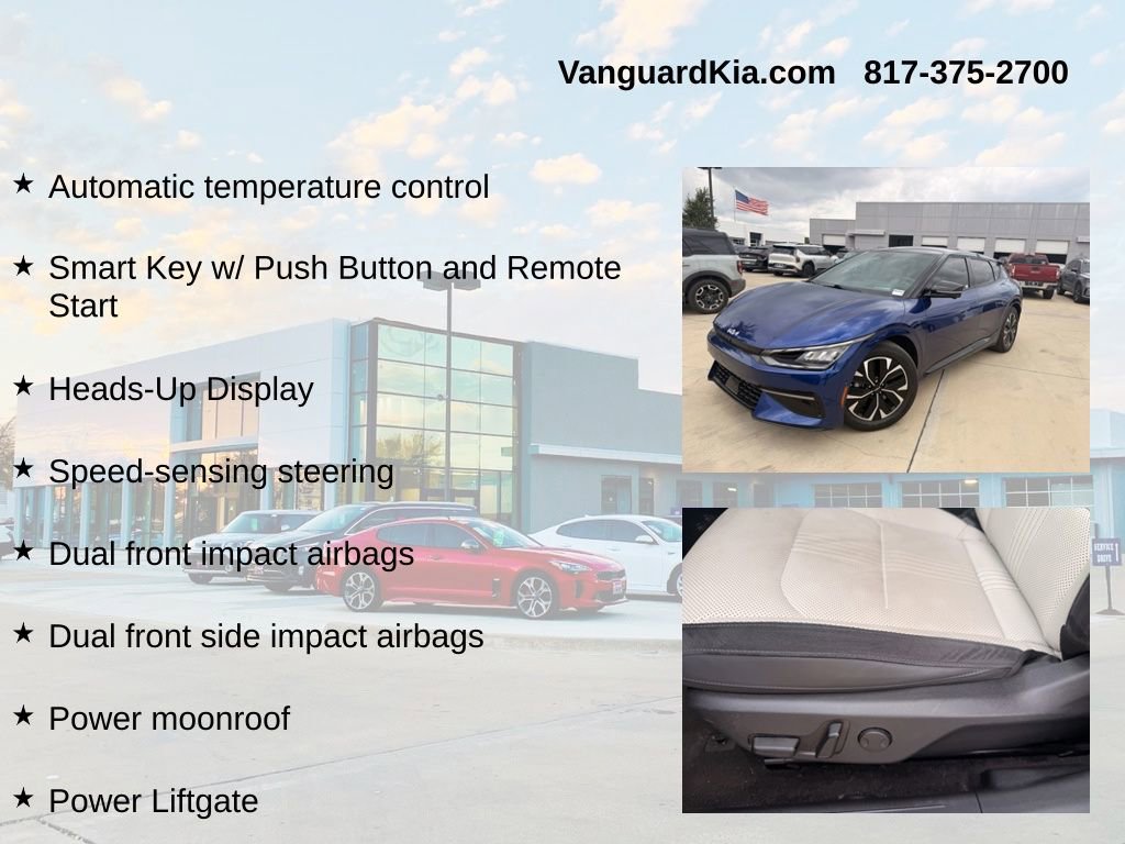 Used 2024 Kia EV6 GT-Line w/ GT-Line White Seat Package RWD image 12
