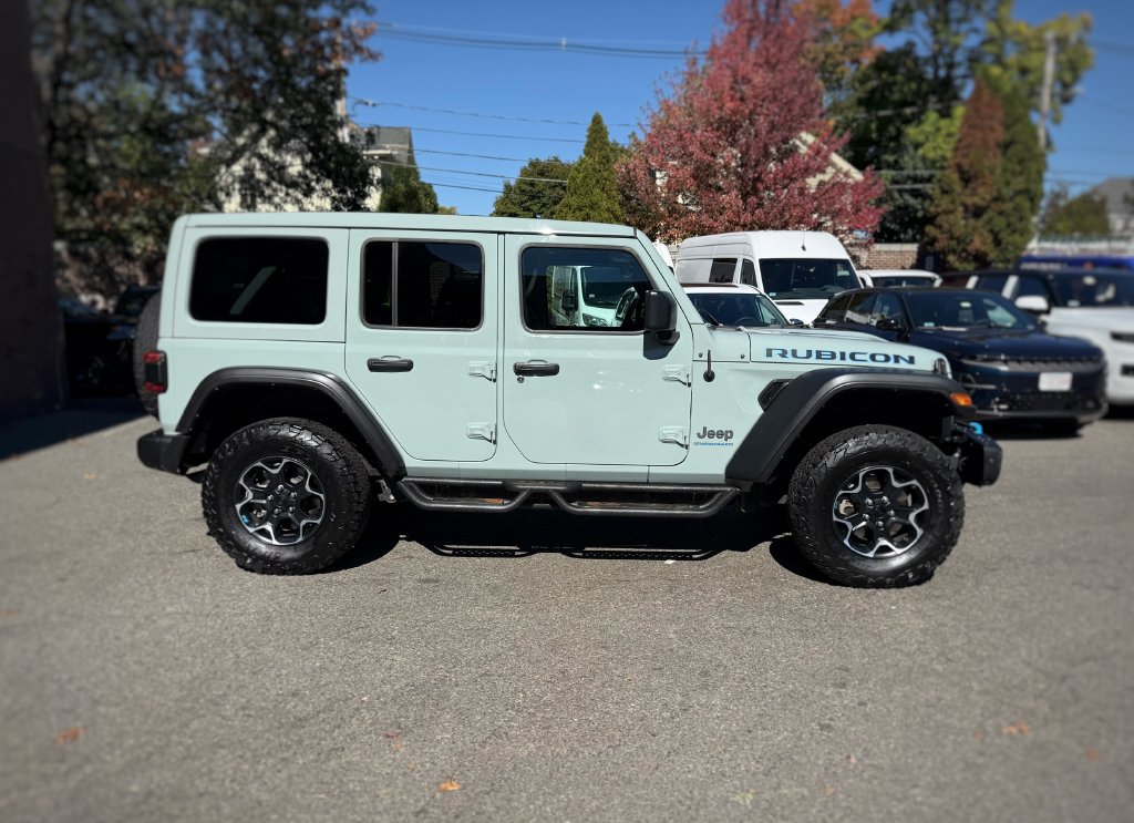 Used 2023 Jeep Wrangler Unlimited Rubicon 4xe w/ Steel Bumper Group AWD/4WD image 4