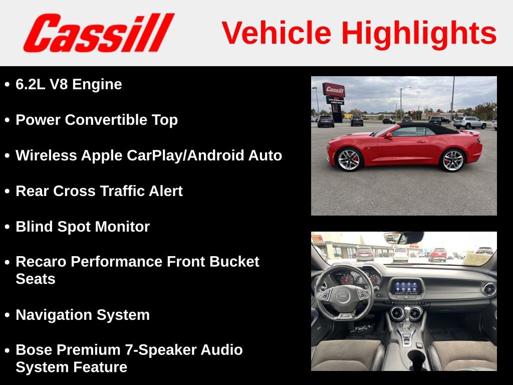 Used 2022 Chevrolet Camaro SS image 6