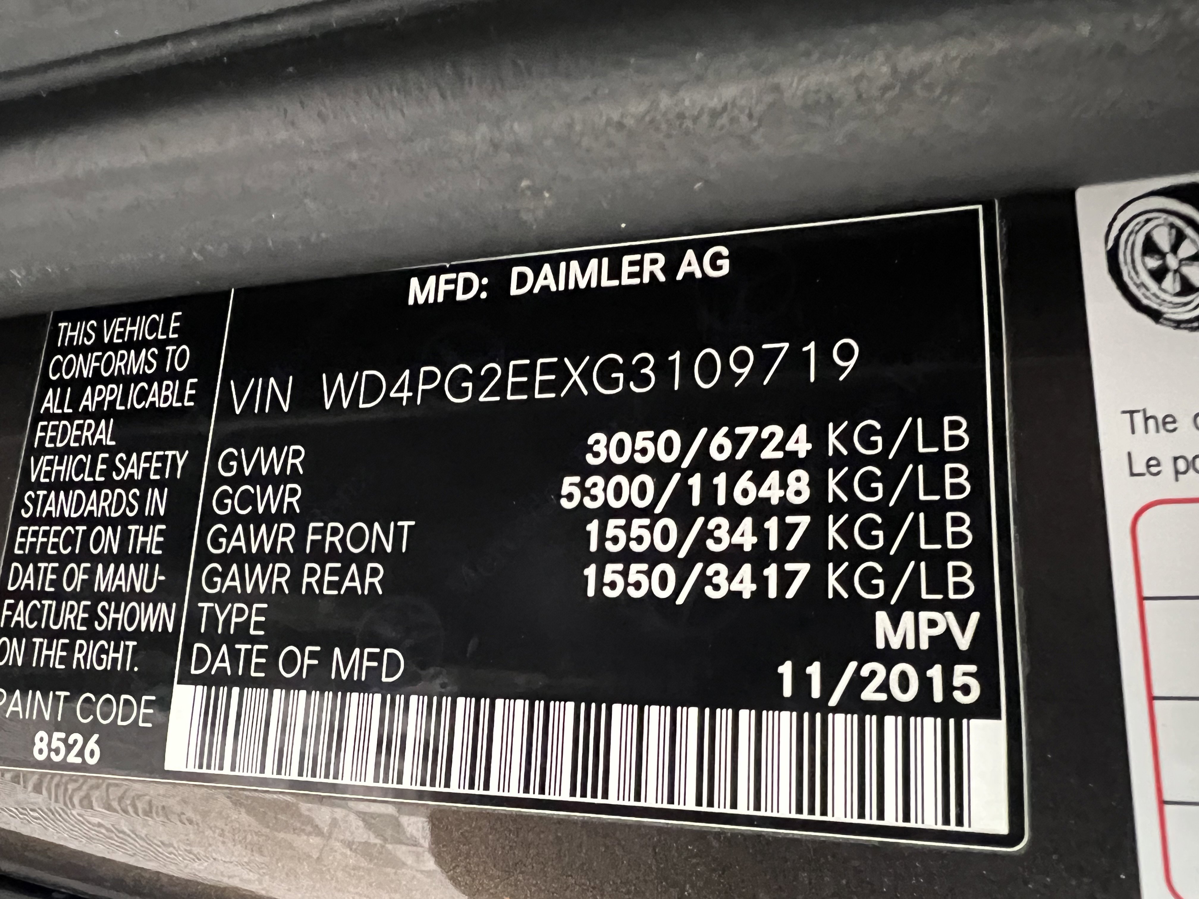 Used 2016 Mercedes-Benz Metris Passenger image 30