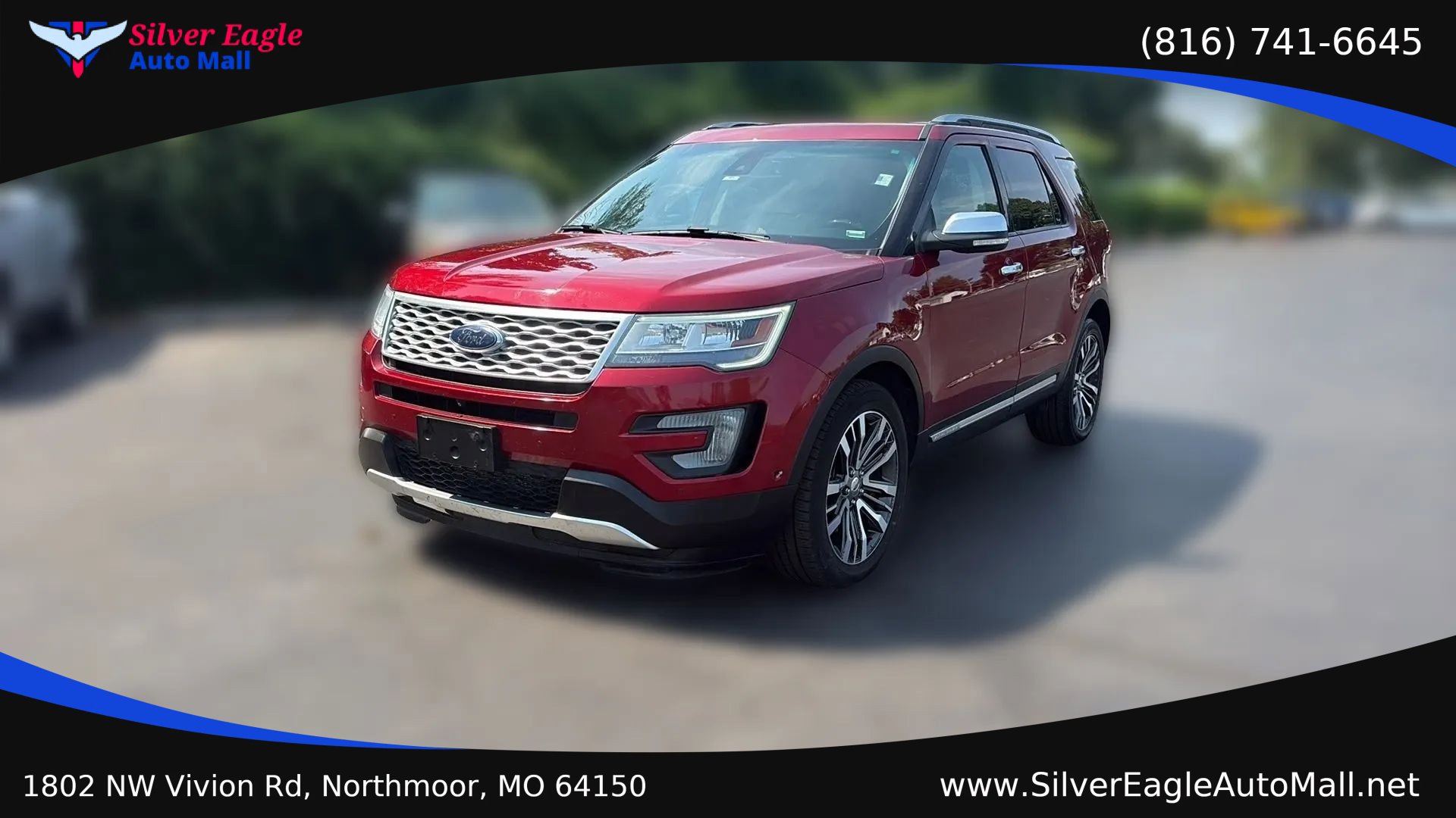 Used 2017 Ford Explorer Platinum