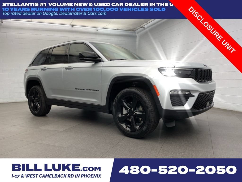 New 2025 Jeep Grand Cherokee Limited w/ Black Appearance Package