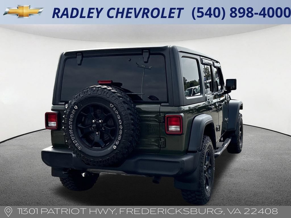 Used 2021 Jeep Wrangler Unlimited Sport AWD/4WD image 19