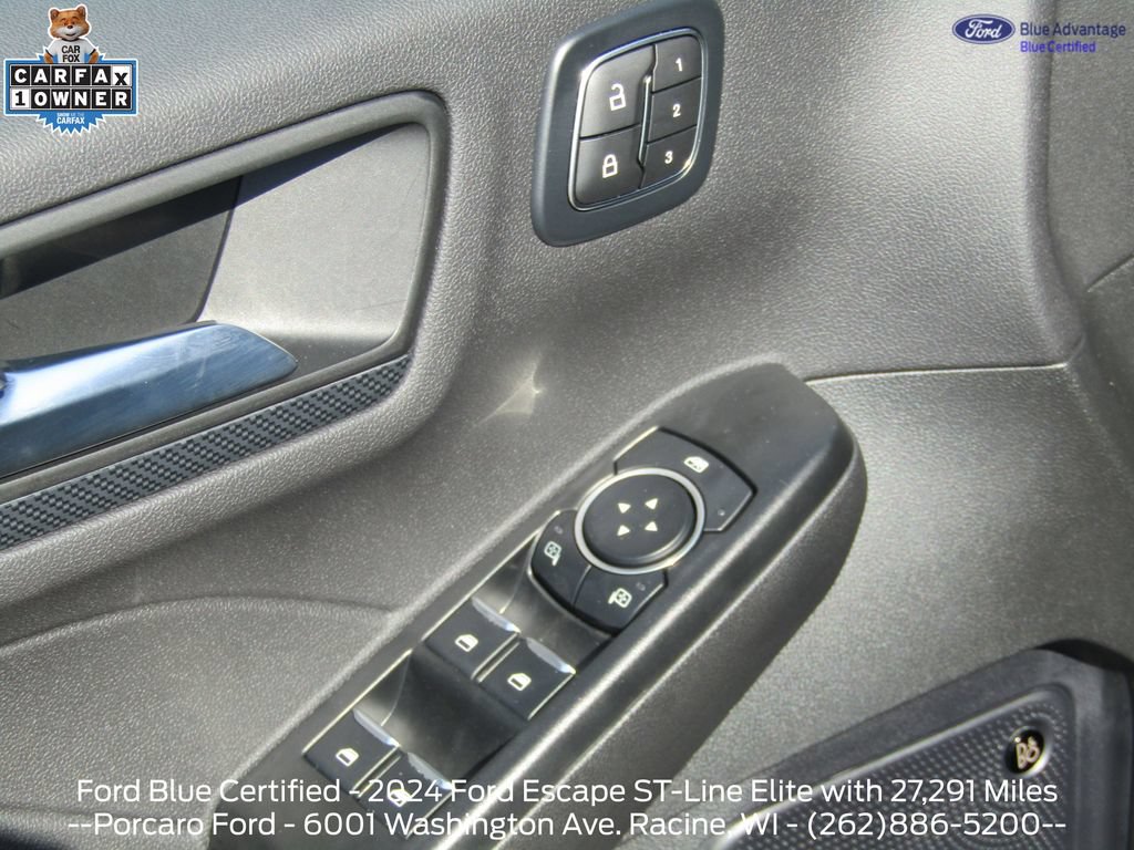 Certified 2024 Ford Escape ST-Line Elite w/ Premium Technology Package AWD/4WD image 30