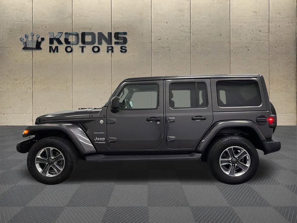 Used 2019 Jeep Wrangler Unlimited Sahara w/ Uconnect 4C Nav & Sound Group image 4