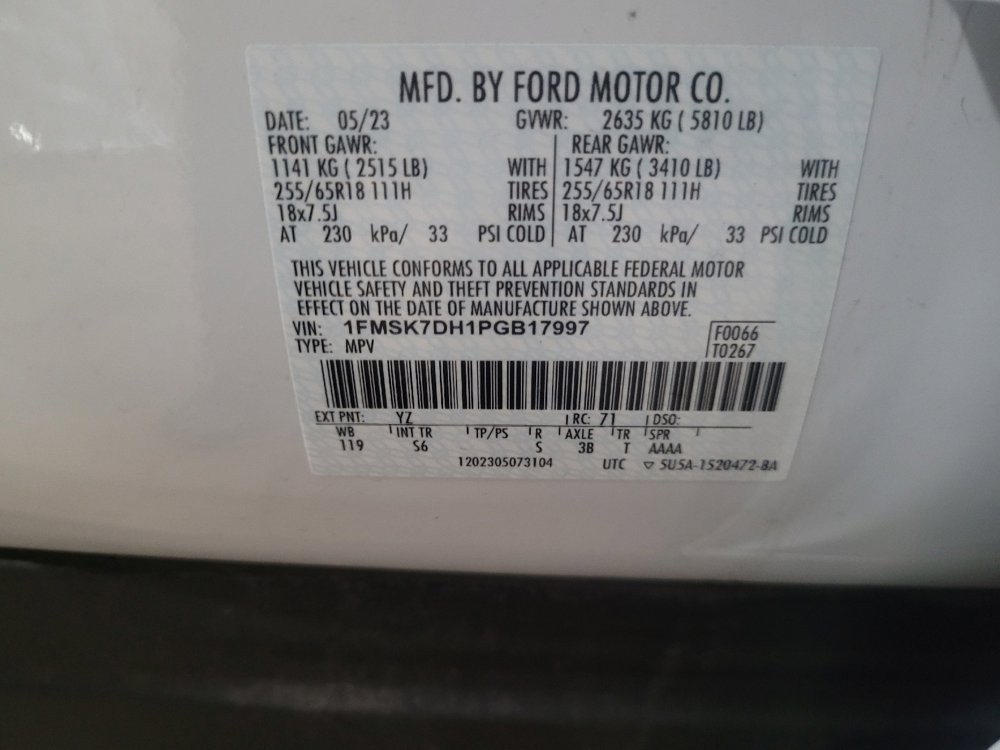 Used 2023 Ford Explorer XLT w/ Equipment Group 202A image 33