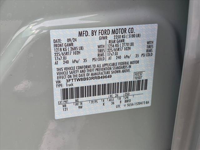 Used 2024 Ford Maverick XL w/ Equipment Group 100A Standard AWD/4WD image 23