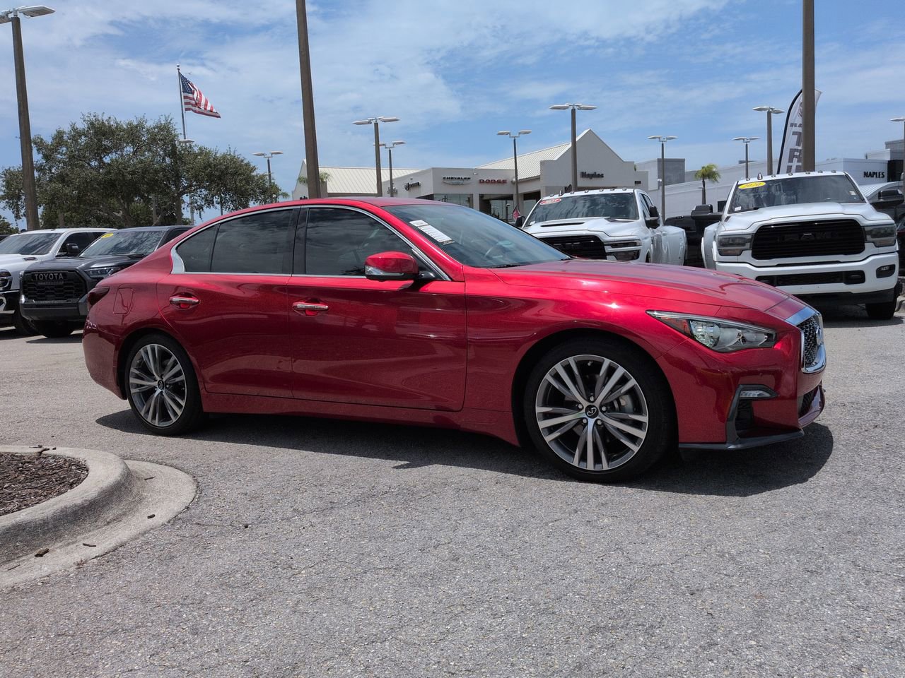 Used 2021 INFINITI Q50 Sensory w/ Cargo Package RWD image 2