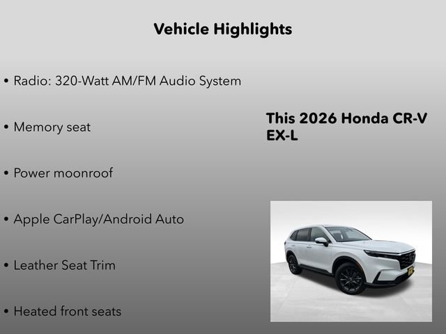 New 2026 Honda CR-V EX-L image 5